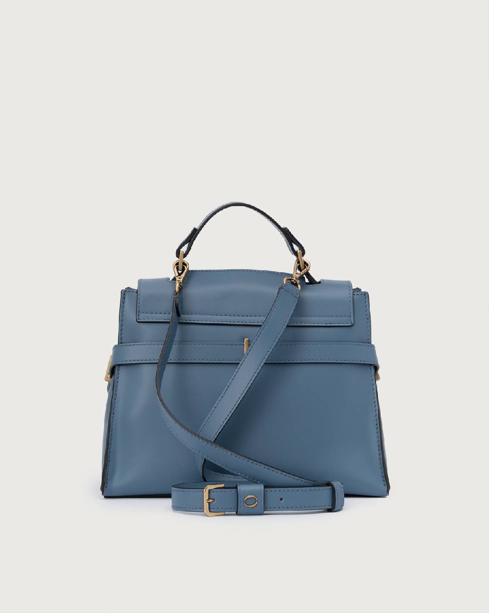 Orciani Borsa Sveva Couture Piccola In Pelle Con Tracolla