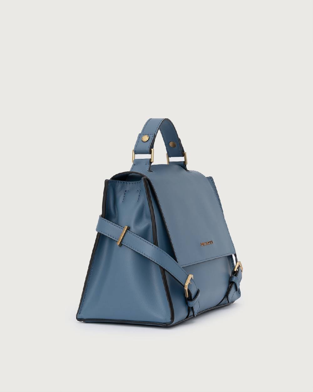 Orciani Borsa Sveva Couture Piccola In Pelle Con Tracolla