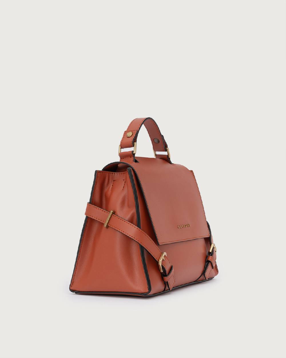 Orciani Borsa Sveva Couture Piccola In Pelle Con Tracolla