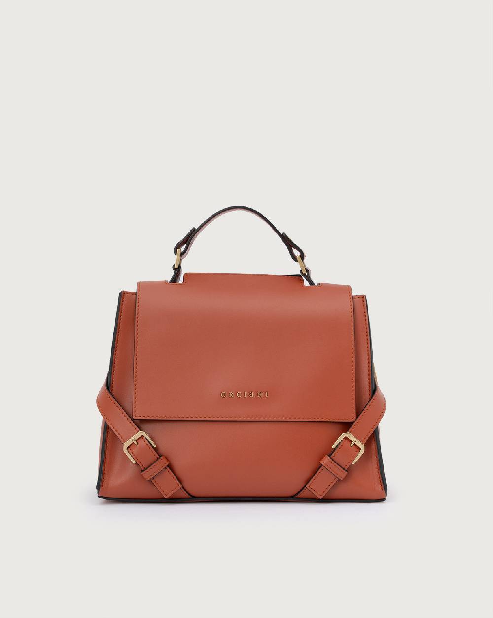 Orciani Borsa Sveva Couture Piccola in pelle con tracolla