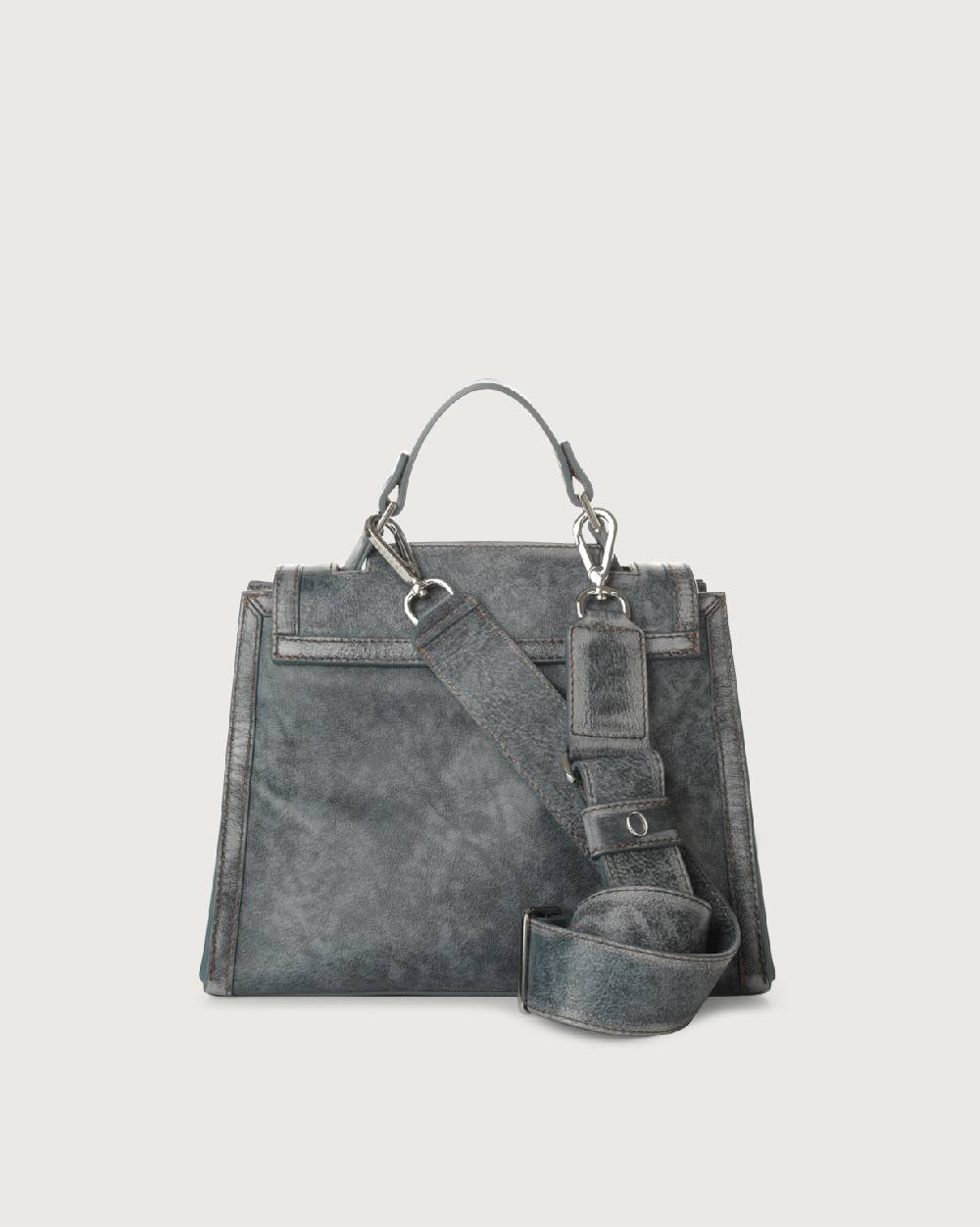 Orciani Borsa Sveva Delavè Piccola In Pelle Con Tracolla