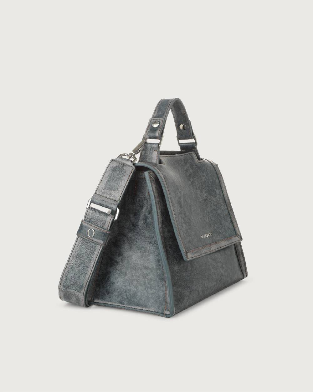 Orciani Borsa Sveva Delavè Piccola In Pelle Con Tracolla