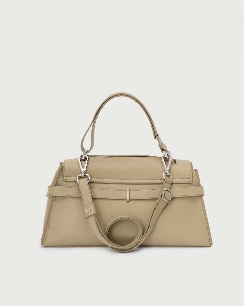 Orciani Borsa Sveva Longuette Sense In Pelle Con Tracolla