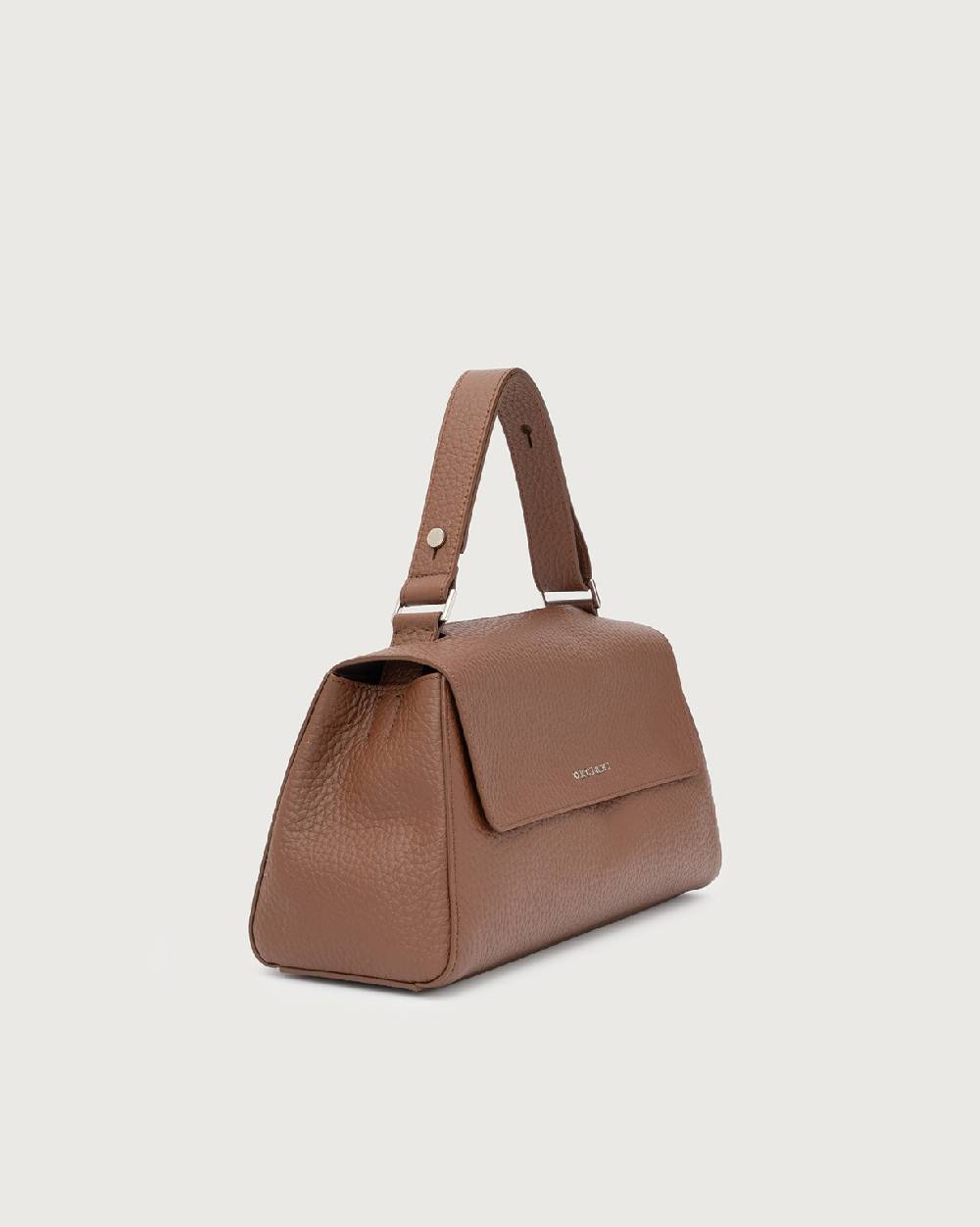 Orciani Borsa Sveva Longuette Soft In Pelle Con Tracolla