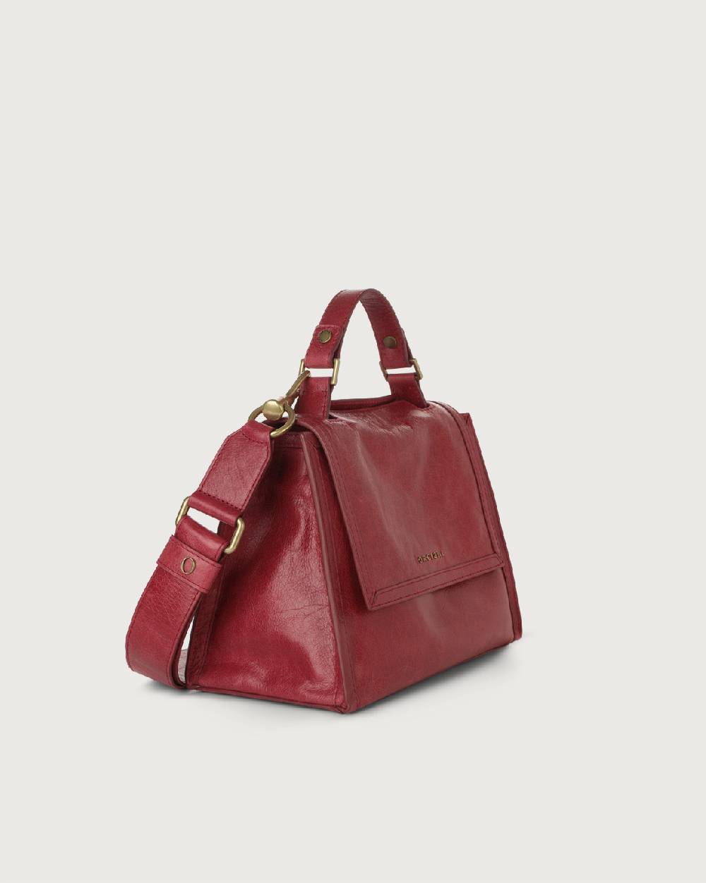 Orciani Borsa Sveva Notturno Piccola In Pelle Con Tracolla