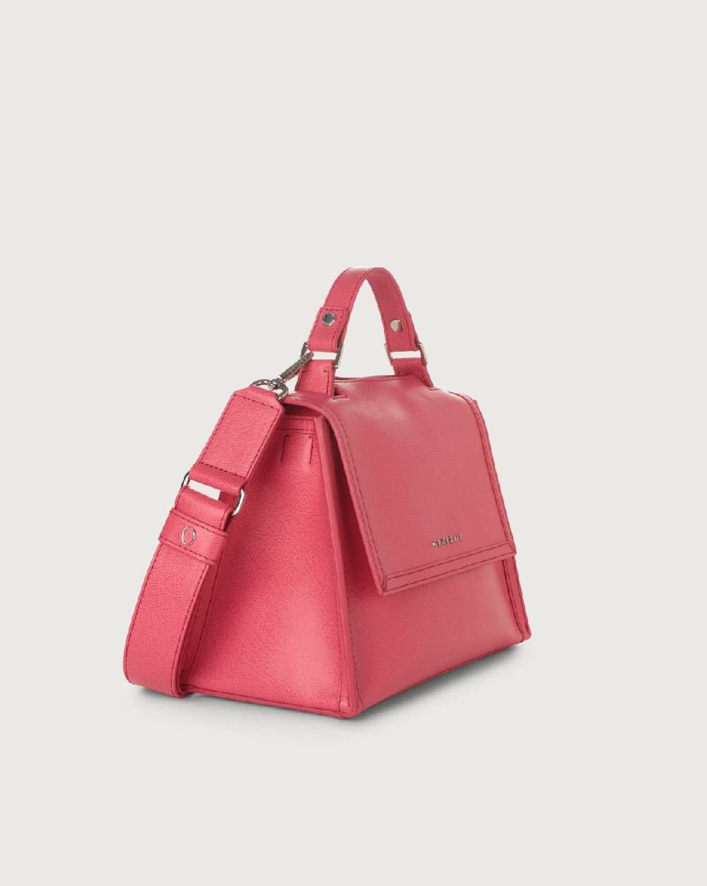 Orciani Borsa Sveva Premium Piccola In Pelle Con Tracolla
