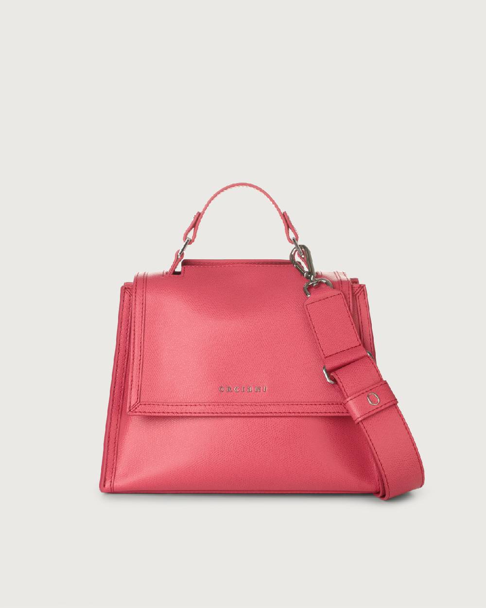 Orciani Borsa Sveva Premium Piccola in pelle con tracolla