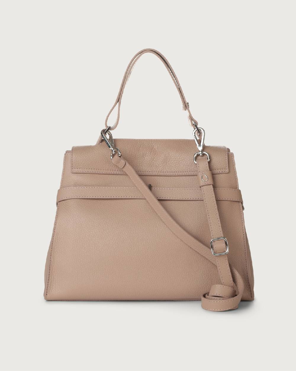 Orciani Borsa Sveva Sense Media A Spalla In Pelle Con Tracolla