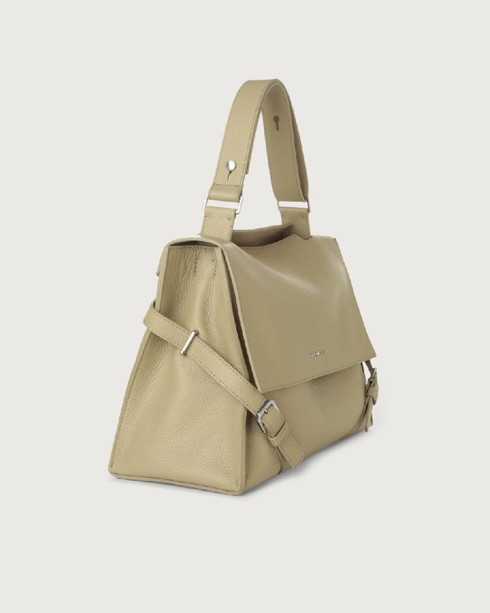 Orciani Borsa Sveva Sense Media A Spalla In Pelle Con Tracolla