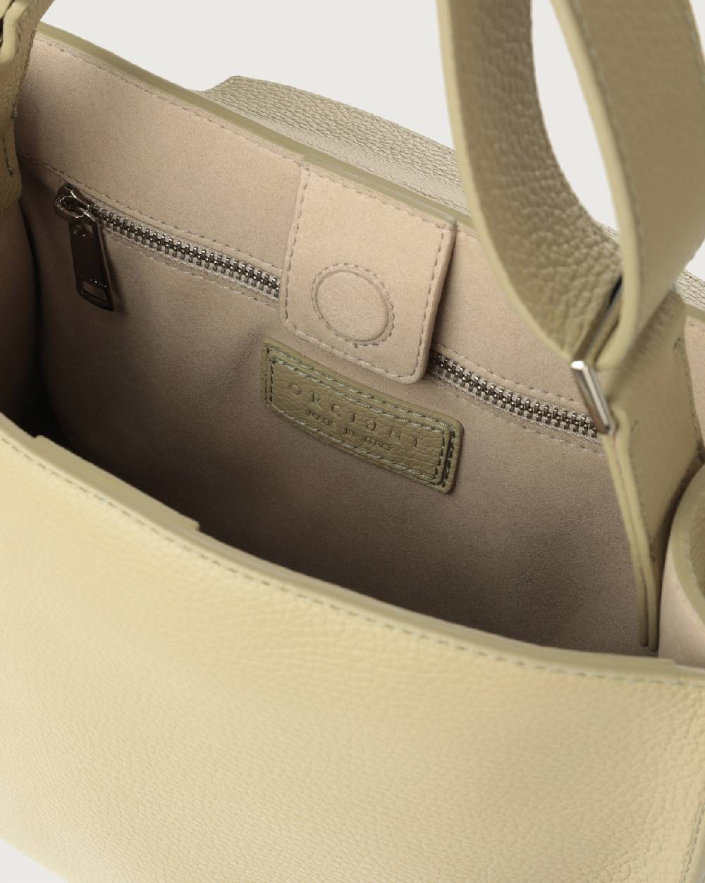 Orciani Borsa Sveva Sense Media A Spalla In Pelle Con Tracolla