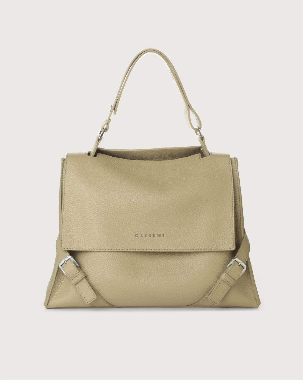 Orciani Borsa Sveva Sense Media a spalla in pelle con tracolla