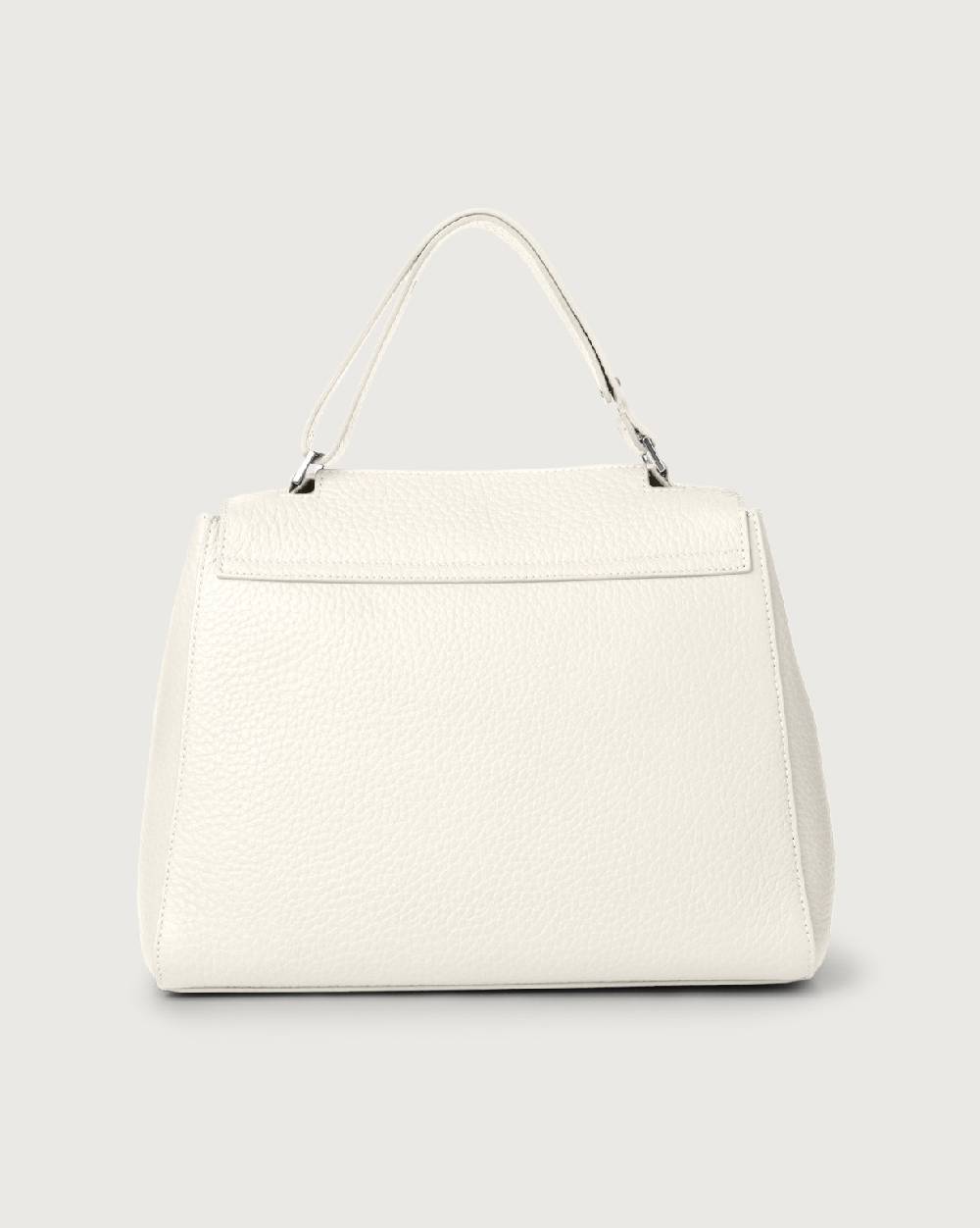 Orciani Borsa Sveva Soft Media A Spalla In Pelle Con Tracolla