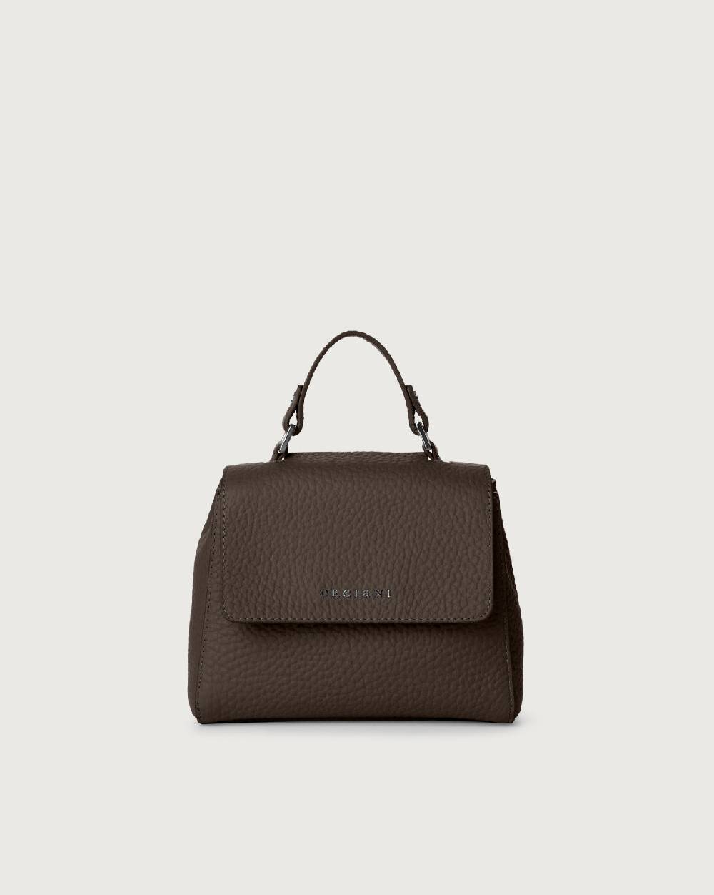 Orciani Borsa Sveva Soft Mini a mano in pelle con tracolla