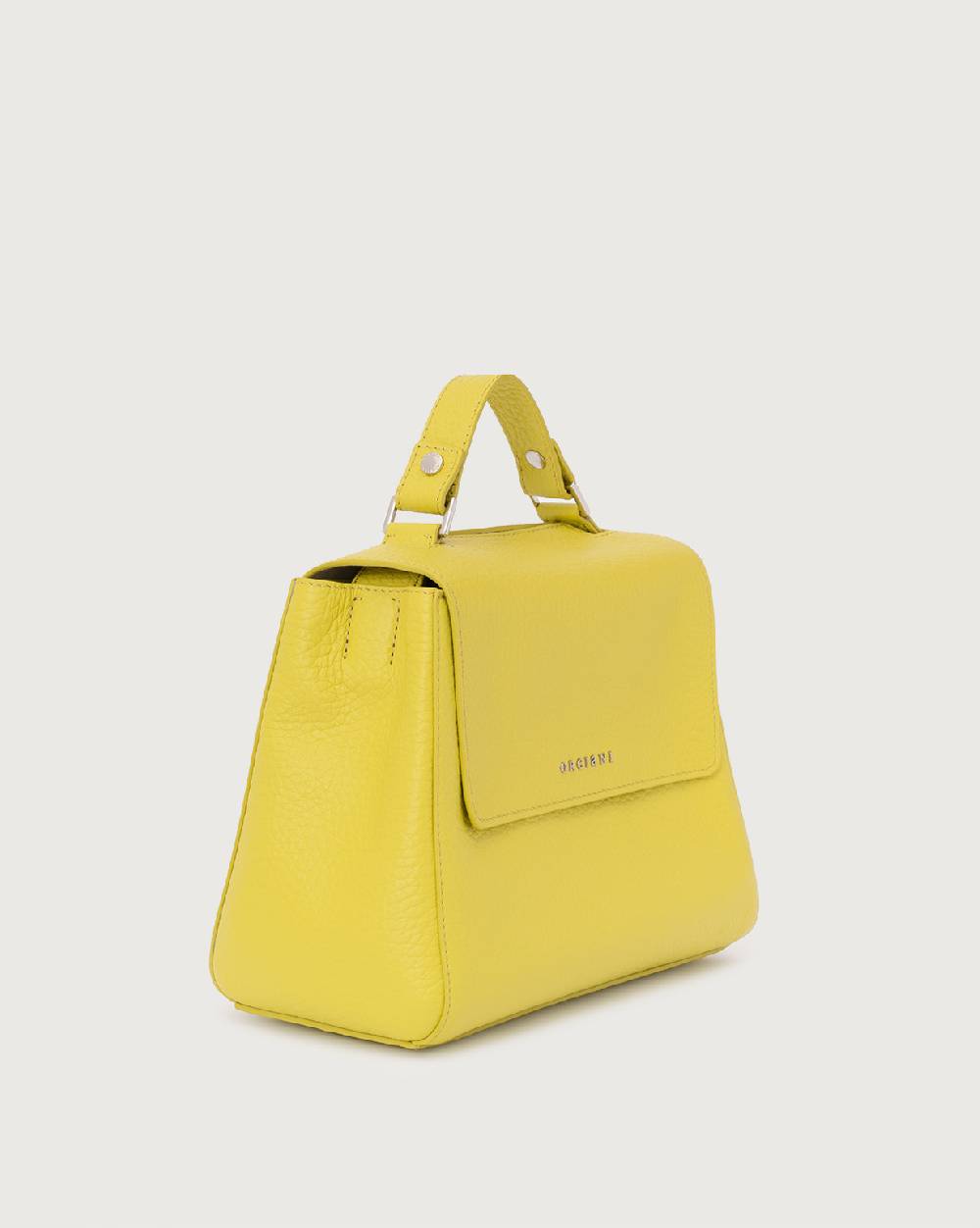 Orciani Borsa Sveva Soft Piccola A Mano In Pelle Con Tracolla