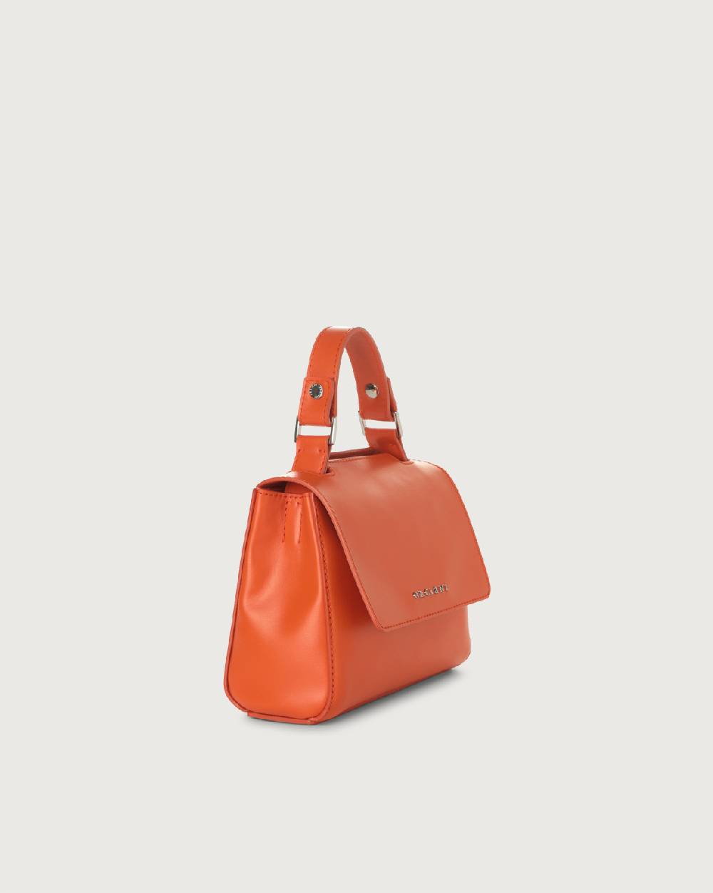 Orciani Borsa Sveva Vanity Mini A Mano In Pelle Con Tracolla