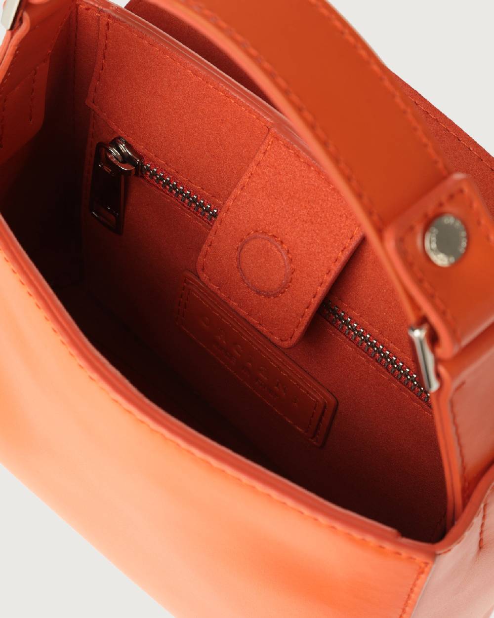 Orciani Borsa Sveva Vanity Mini A Mano In Pelle Con Tracolla