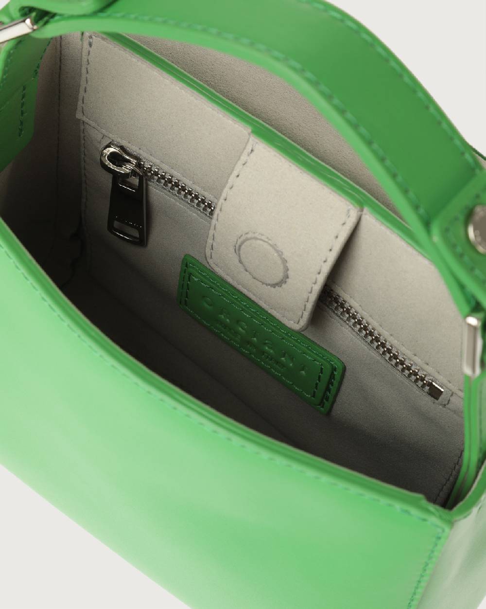 Orciani Borsa Sveva Vanity Mini A Mano In Pelle Con Tracolla