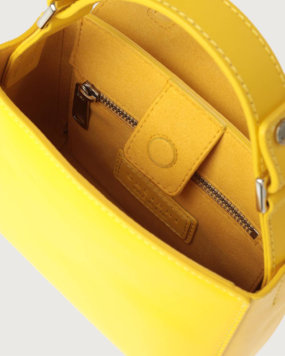 Orciani Borsa Sveva Vanity Mini A Mano In Pelle Con Tracolla