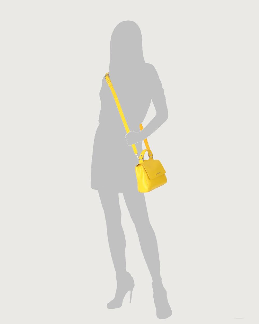 Orciani Borsa Sveva Vanity Mini A Mano In Pelle Con Tracolla