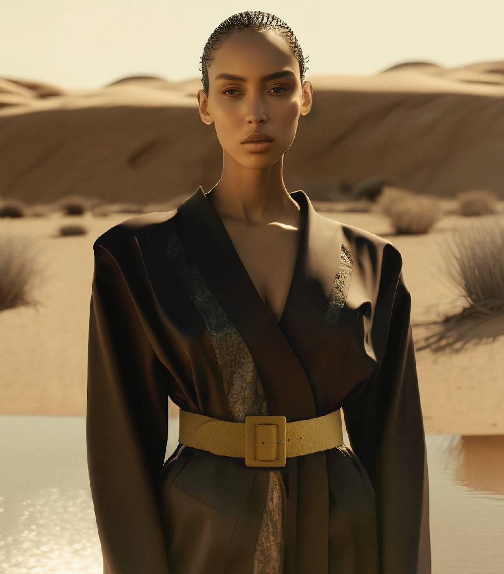 Orciani Cintura Alta Soft In Pelle Con Fibbia Rivestita