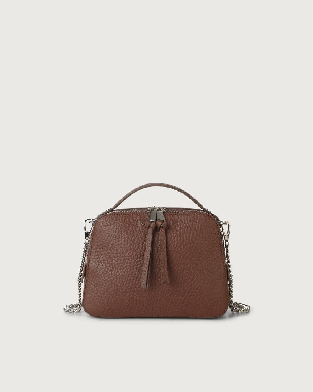 Orciani Mini Bag Chéri Soft in pelle a mano con tracolla