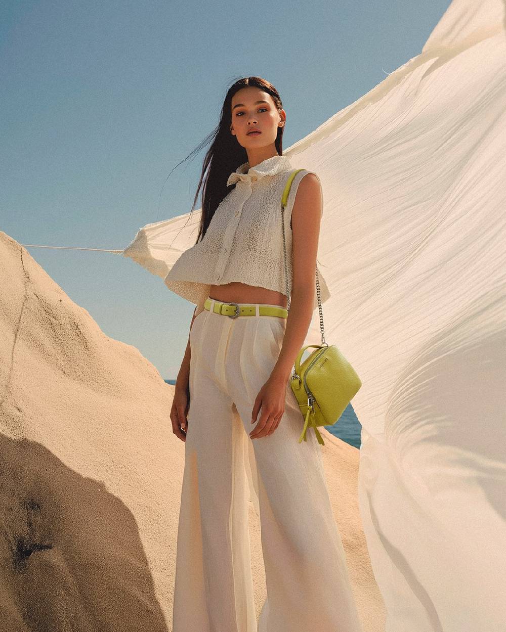 Orciani Mini Bag Chéri Soft In Pelle A Mano Con Tracolla