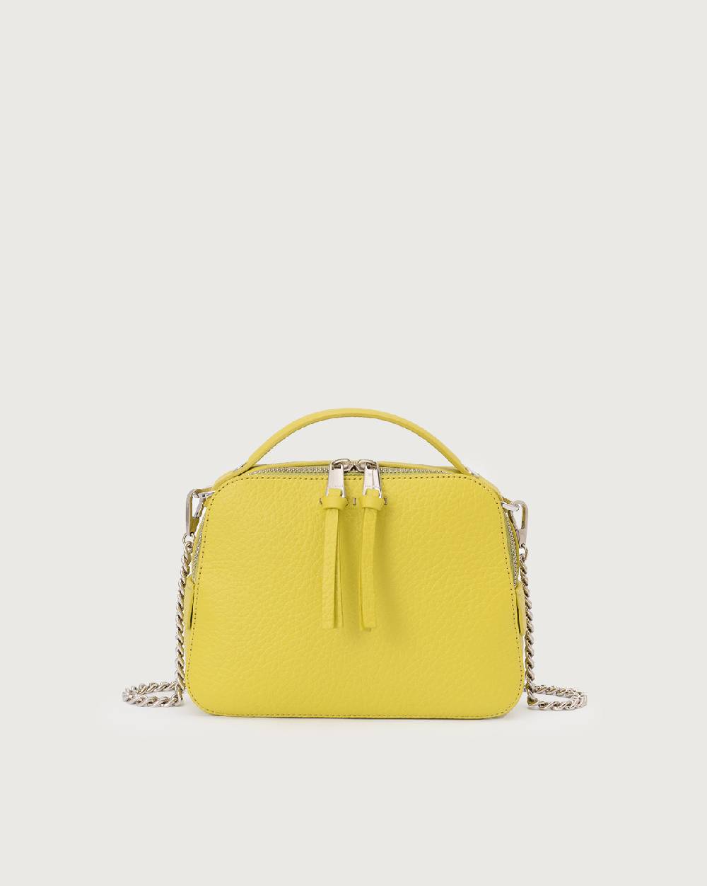 Orciani Mini Bag Chéri Soft in pelle a mano con tracolla
