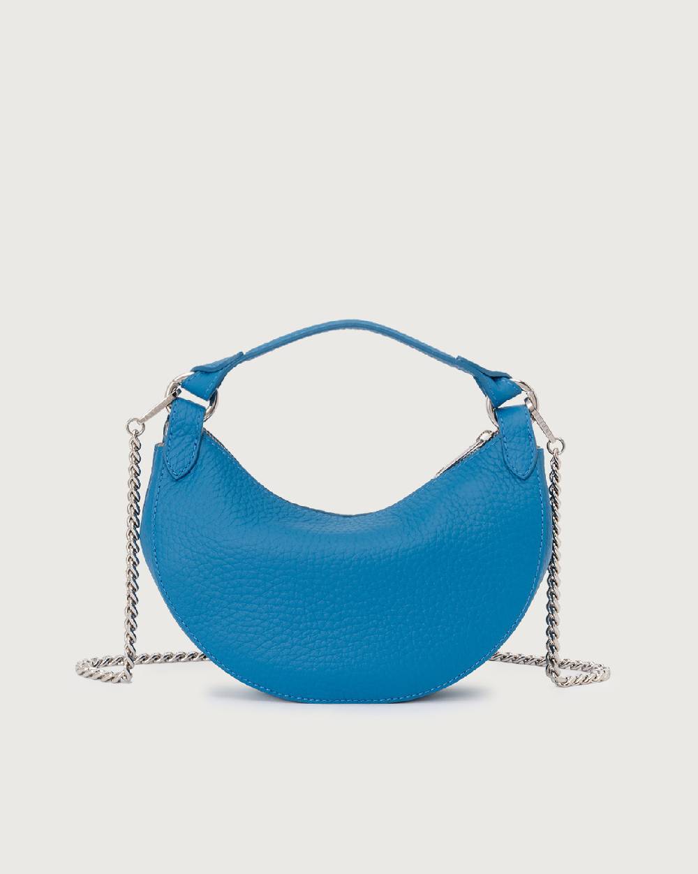 Orciani Mini Bag Dumpling Soft In Pelle Con Tracolla