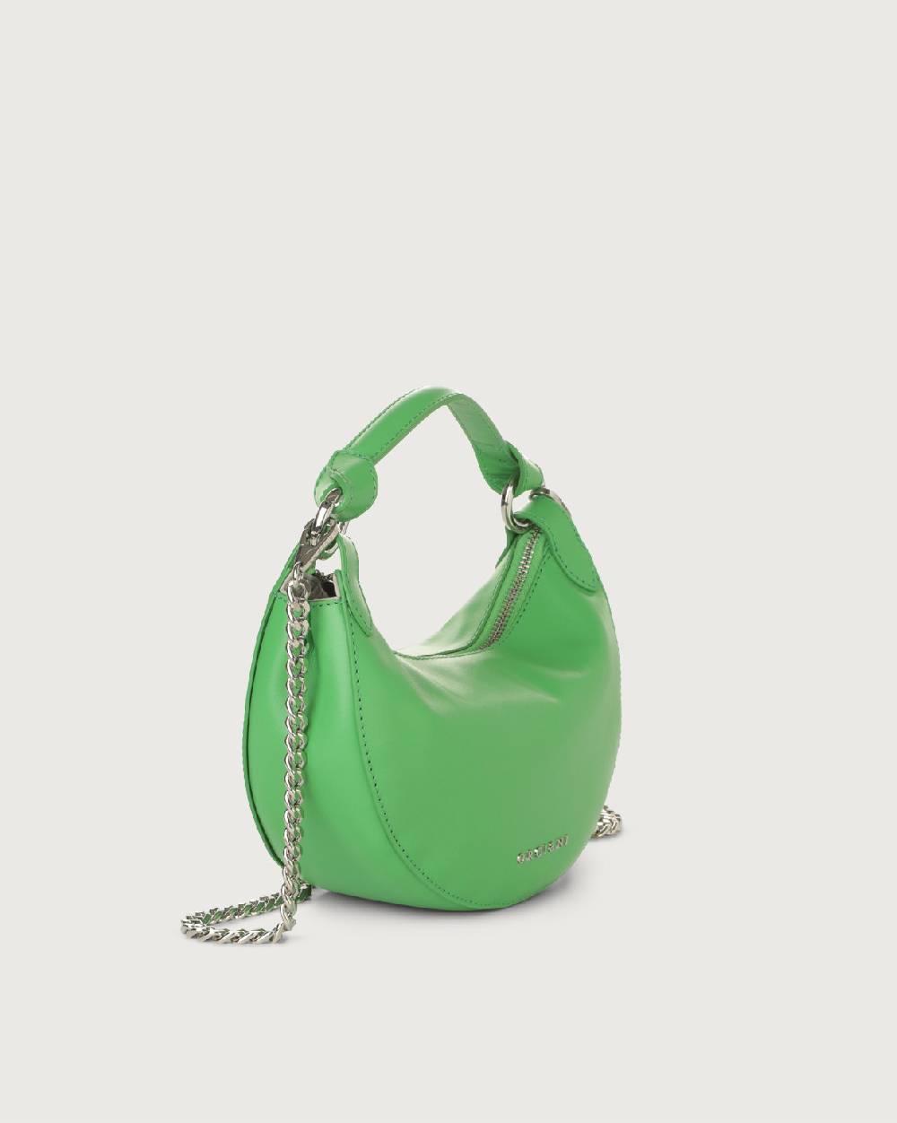 Orciani Mini Bag Dumpling Vanity In Pelle Con Tracolla