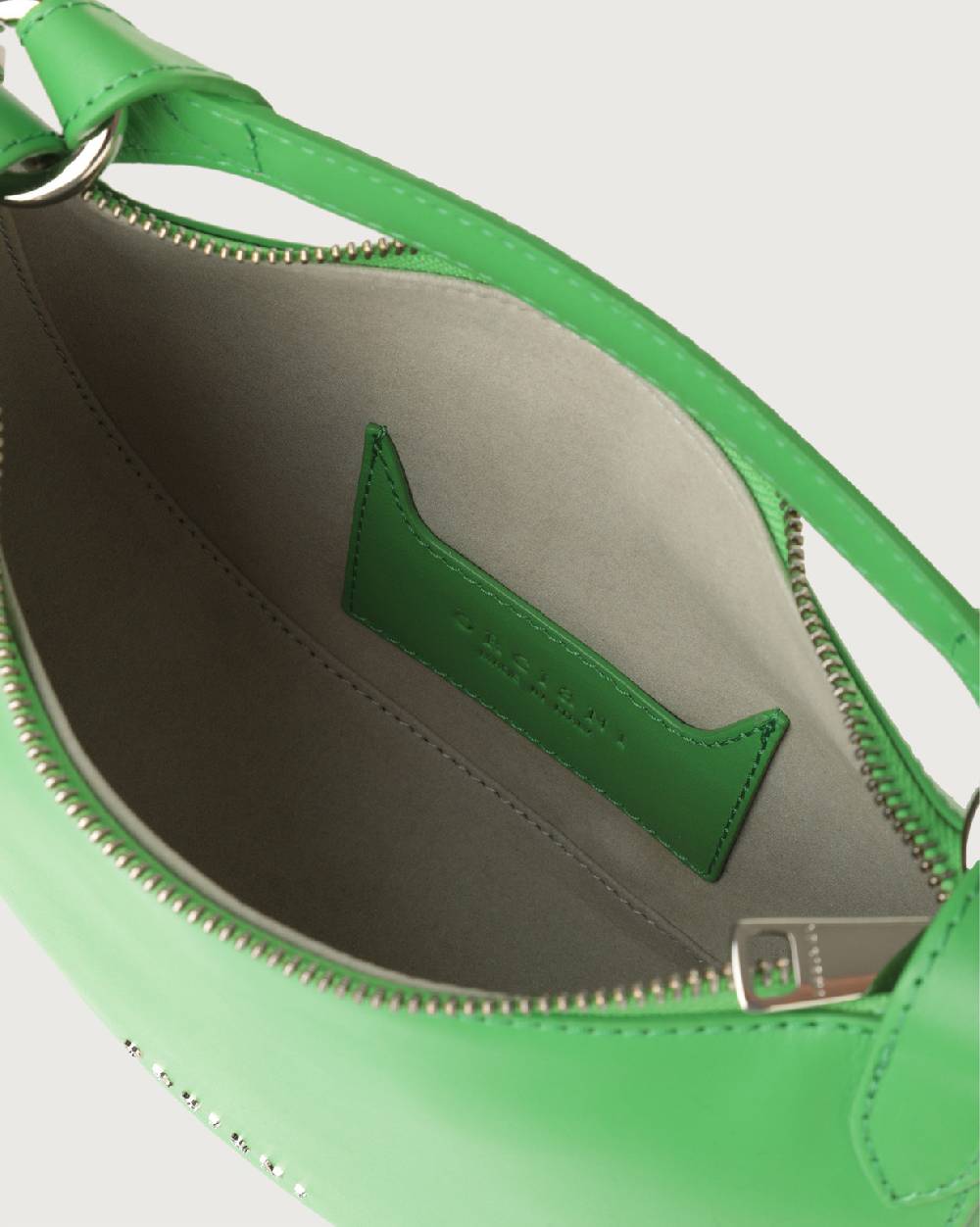 Orciani Mini Bag Dumpling Vanity In Pelle Con Tracolla