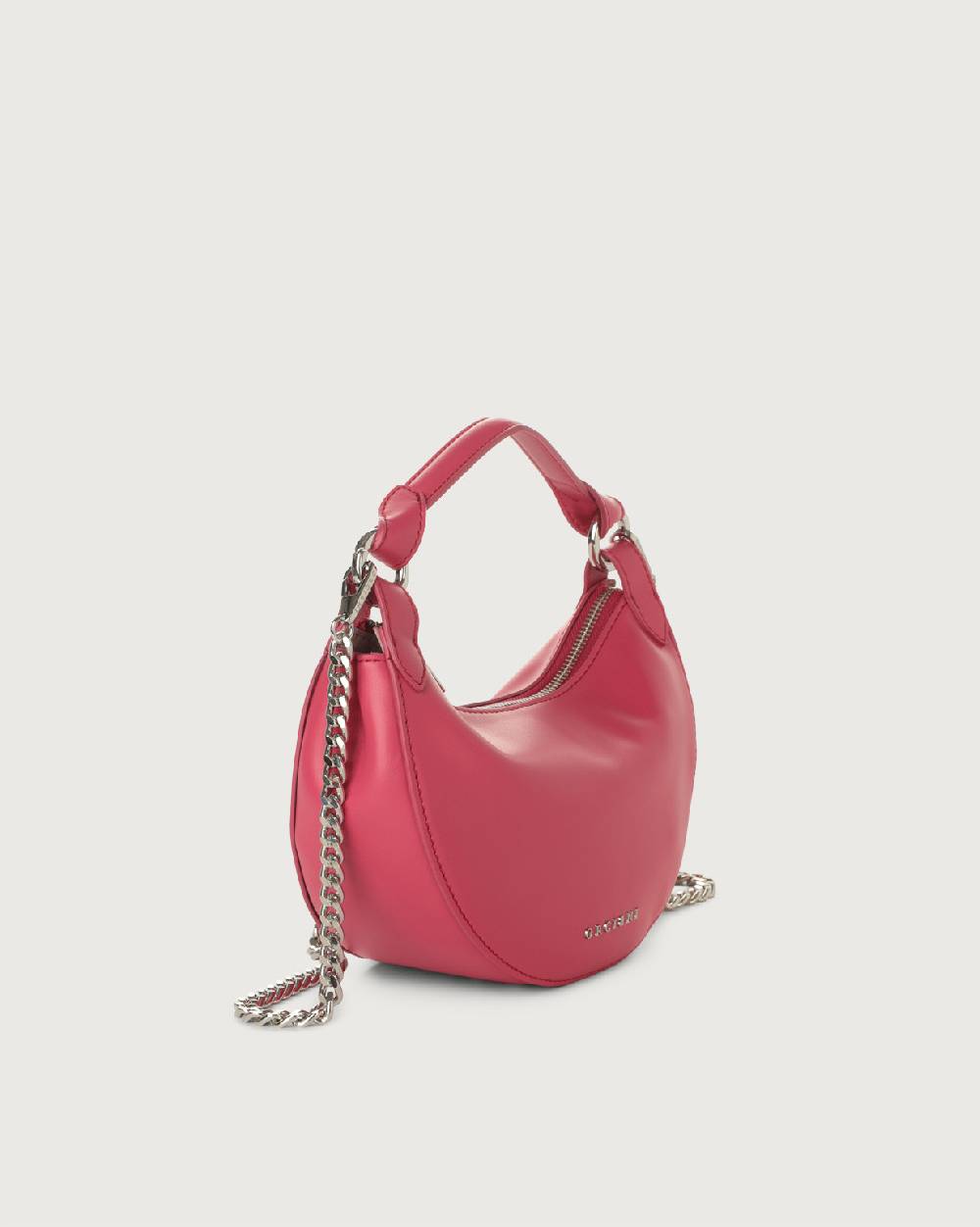 Orciani Mini Bag Dumpling Vanity In Pelle Con Tracolla