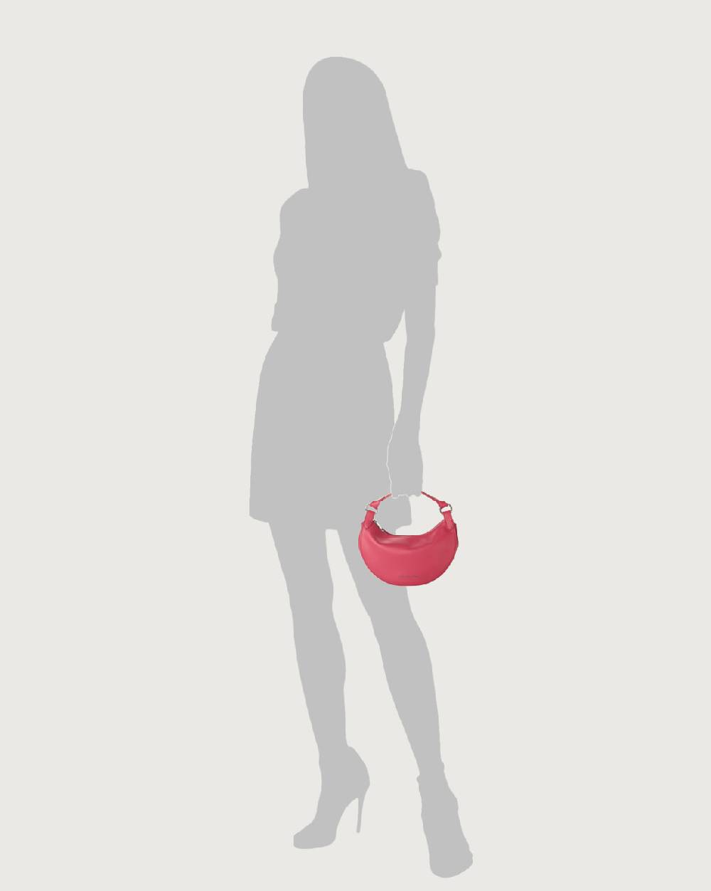 Orciani Mini Bag Dumpling Vanity In Pelle Con Tracolla