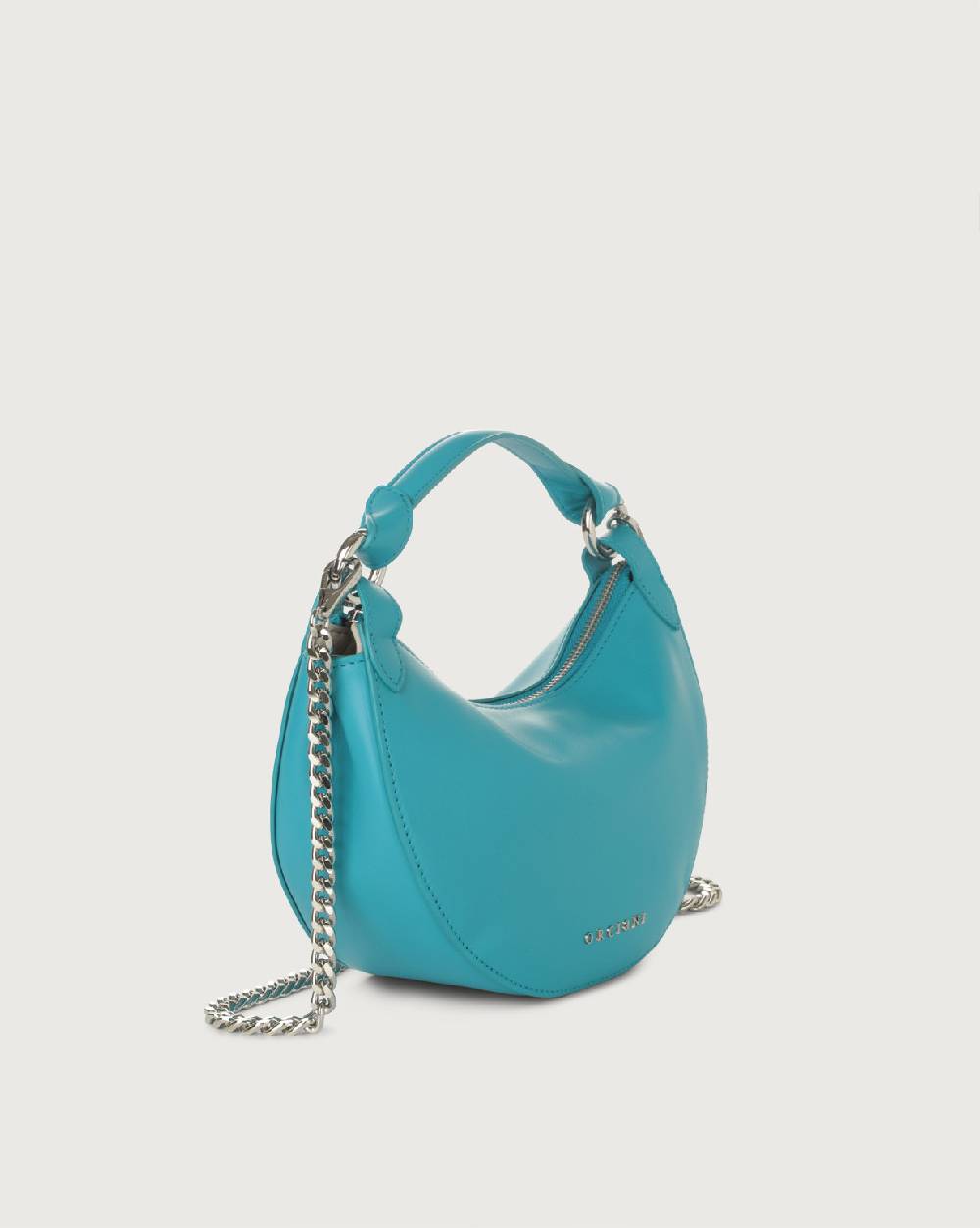 Orciani Mini Bag Dumpling Vanity In Pelle Con Tracolla