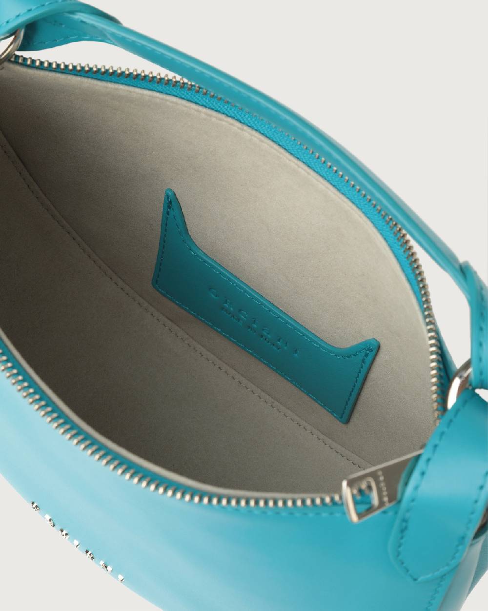 Orciani Mini Bag Dumpling Vanity In Pelle Con Tracolla