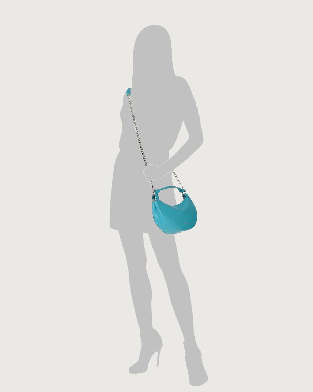 Orciani Mini Bag Dumpling Vanity In Pelle Con Tracolla