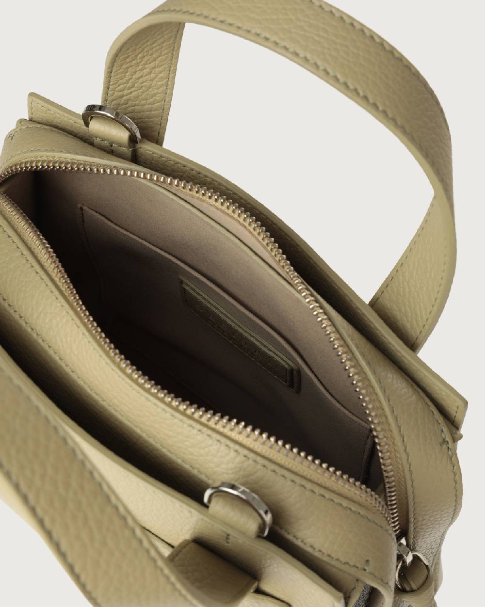 Orciani Borsa A Mano Piccola Posh S Sense In Pelle