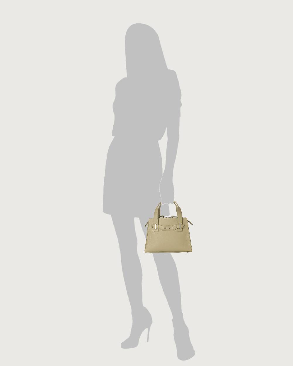 Orciani Borsa A Mano Piccola Posh S Sense In Pelle