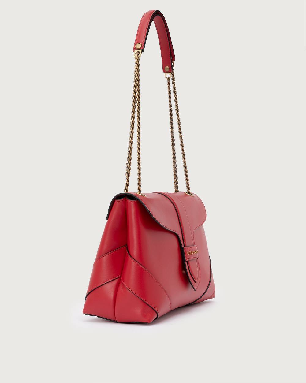 Orciani Borsa A Spalla Alma M Couture In Pelle