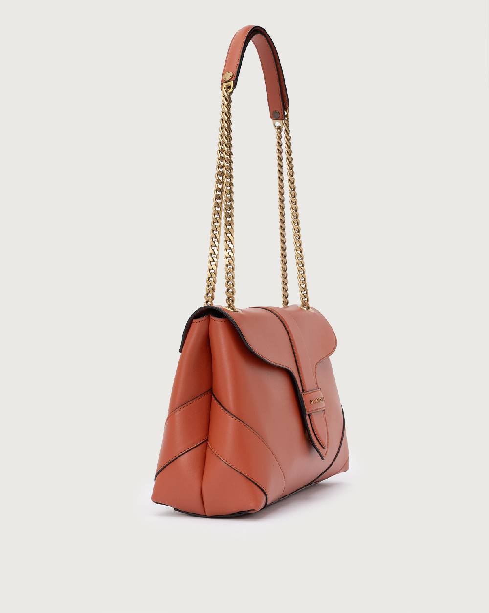 Orciani Borsa A Spalla Alma M Couture In Pelle