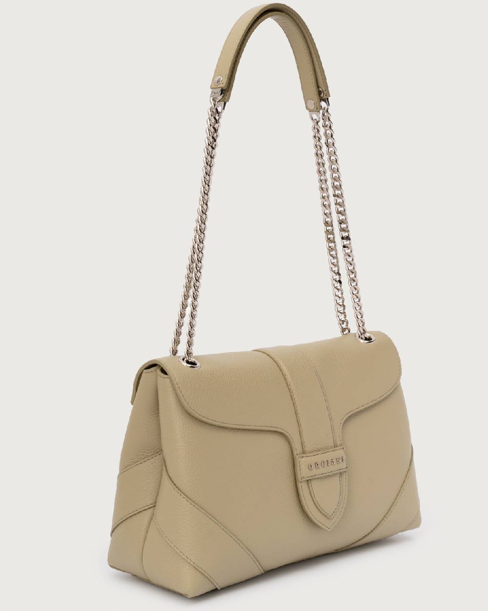 Orciani Borsa A Spalla Alma M Sense In Pelle