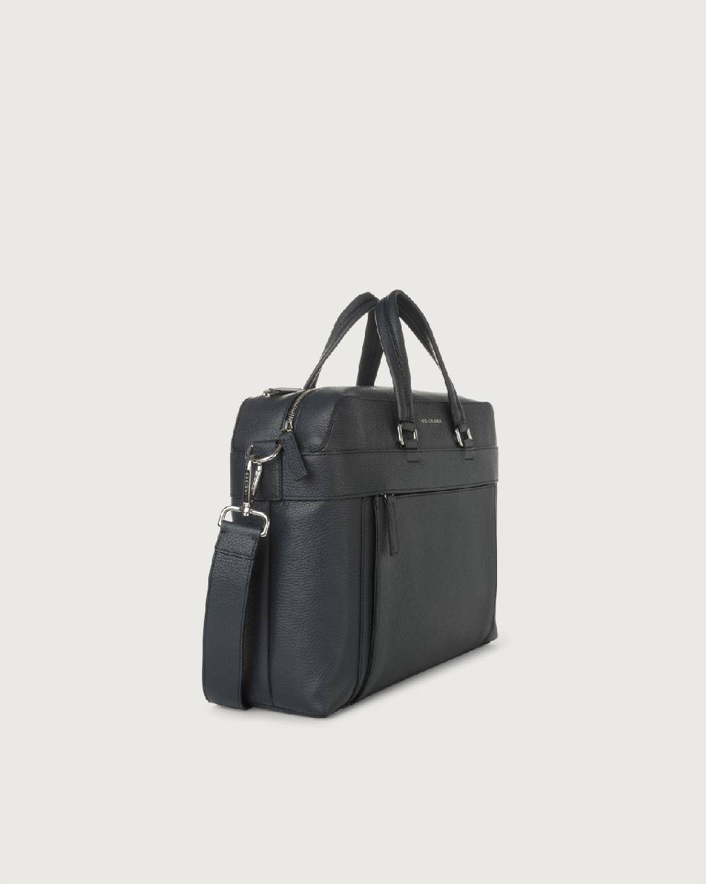Orciani Borsa Briefcase Micron In Pelle