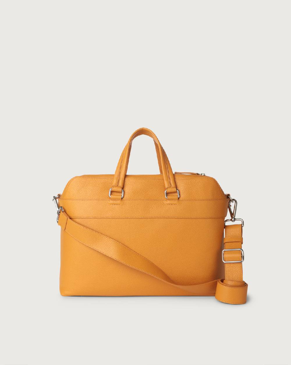 Orciani Borsa Briefcase Micron In Pelle