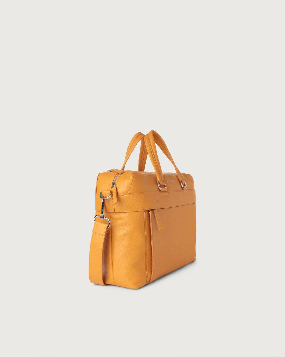 Orciani Borsa Briefcase Micron In Pelle