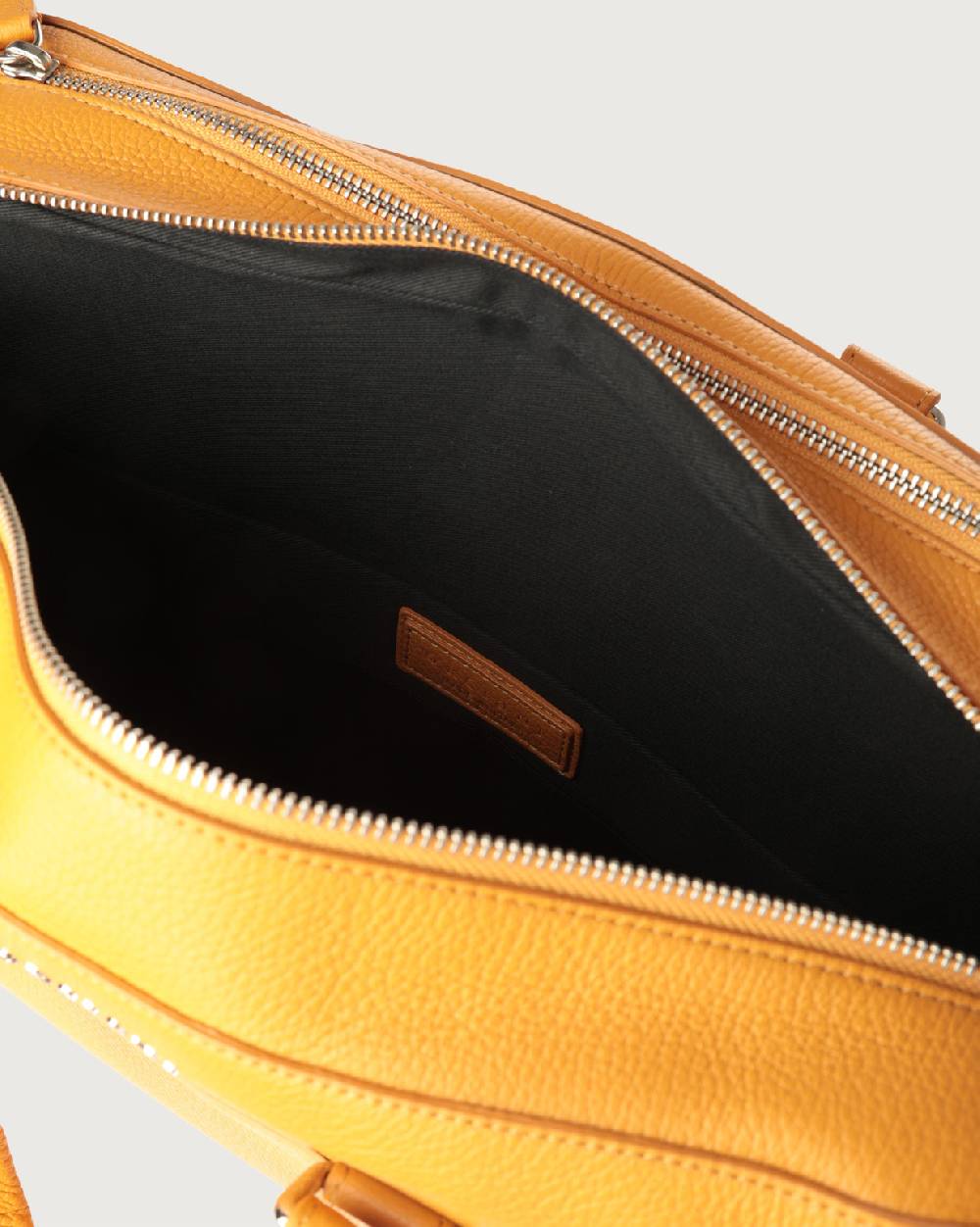 Orciani Borsa Briefcase Micron In Pelle