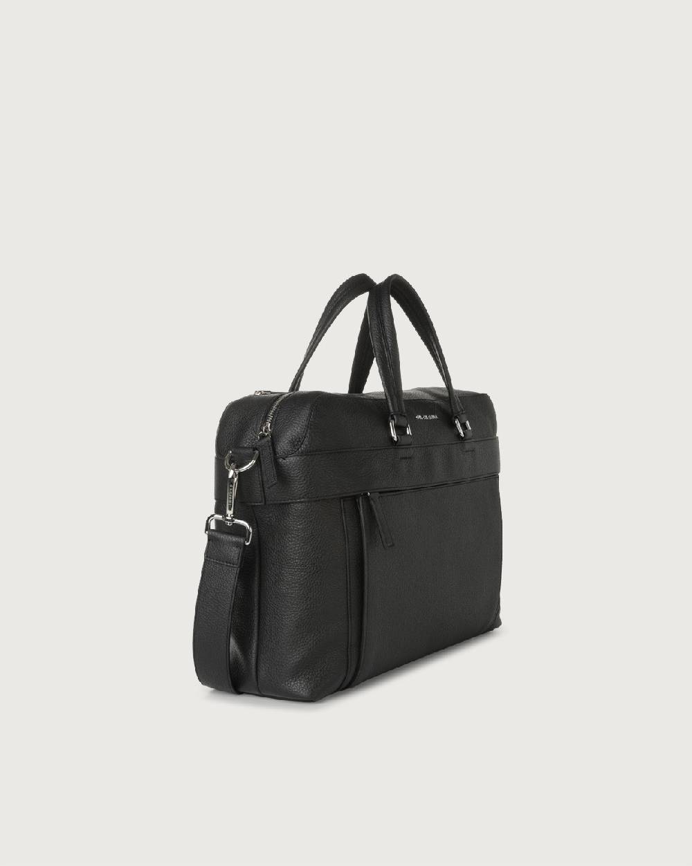 Orciani Borsa Briefcase Micron In Pelle