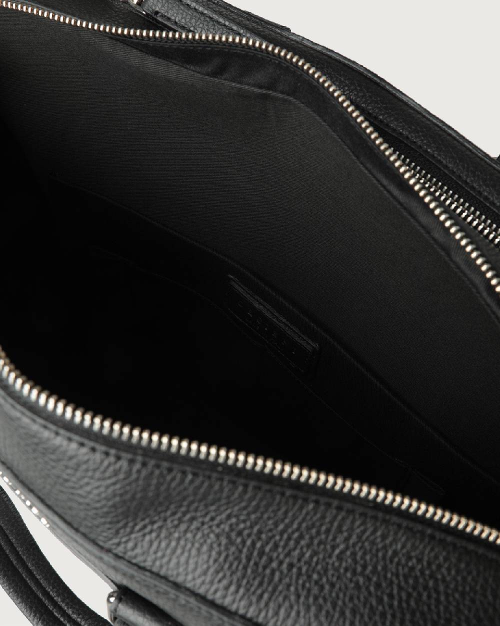 Orciani Borsa Briefcase Micron In Pelle