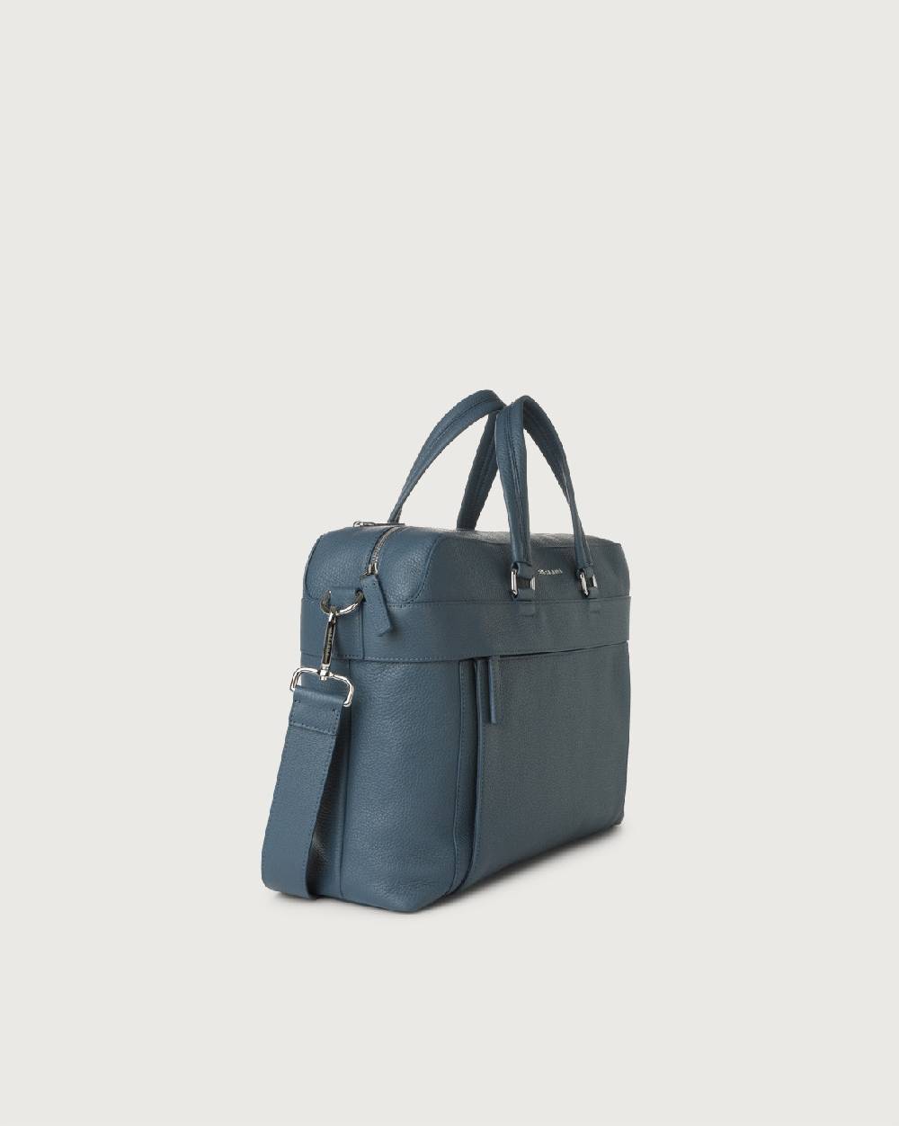 Orciani Borsa Briefcase Micron In Pelle