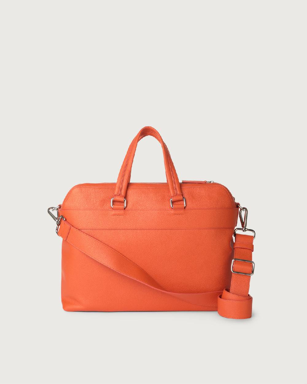 Orciani Borsa Briefcase Micron In Pelle
