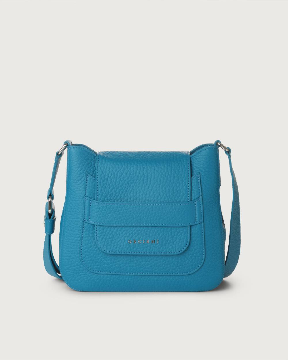Orciani Borsa Dama Soft Midi In Pelle Con Tracolla