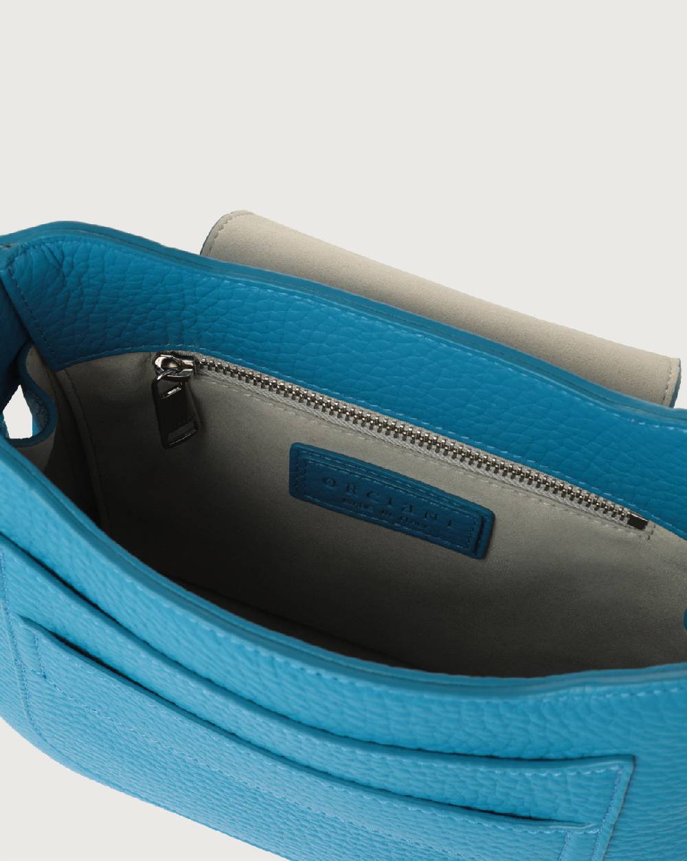 Orciani Borsa Dama Soft Midi In Pelle Con Tracolla